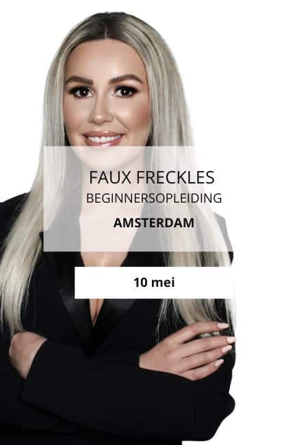 PMU Faux Freckles Beginnersopleiding 10 mei 2025