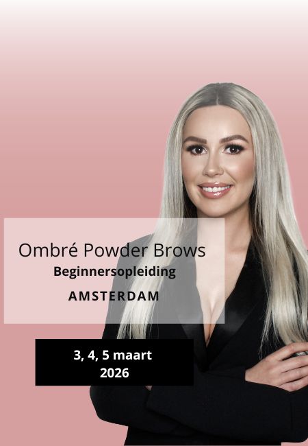 PMU Ombre Powder Brows Beginnersopleiding 3, 4, 5 maart 2026