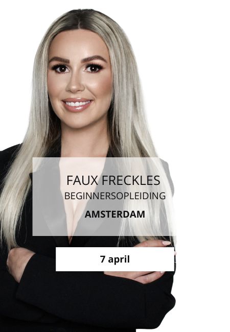 PMU Faux Freckles Beginnersopleiding 7 april 2026