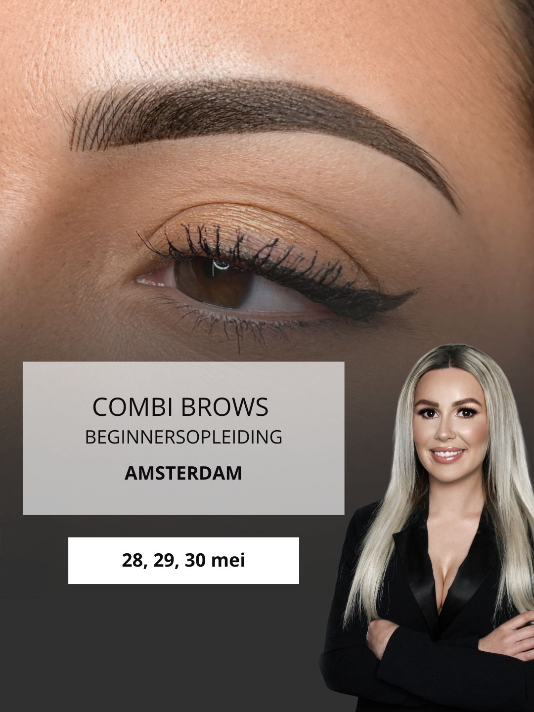 PMU Combi Brows Beginnersopleiding 28, 29, 30 mei 2026